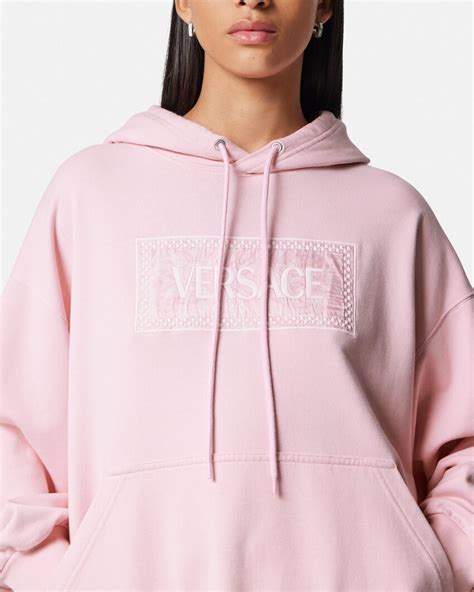 versace women's hoodie|Versace barocco hoodie.